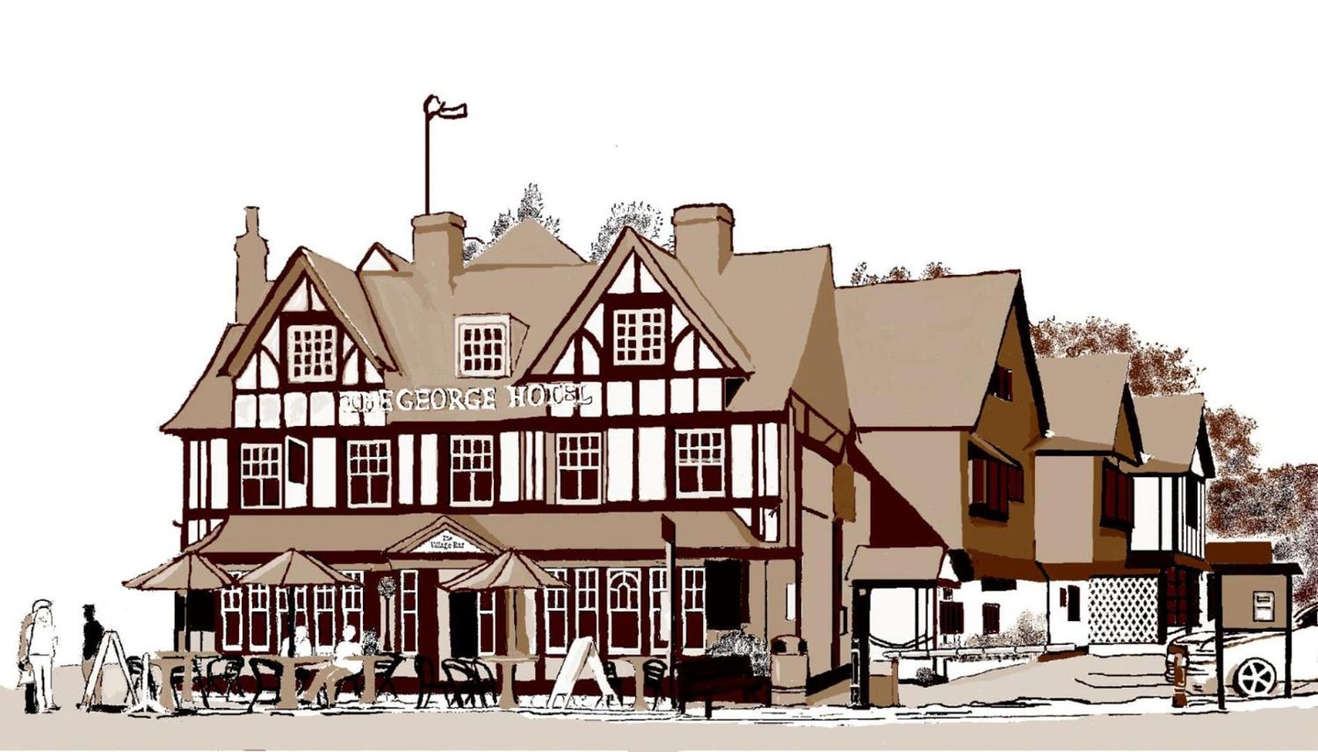 The George Hotel Pangbourne Szoba fotó